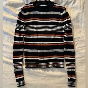 BP striped sweater size xs